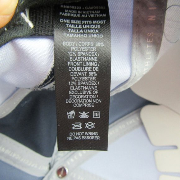 Nike AeroBill Classic99 Golf Hat Blue Patchwork Mens One Size Fit NEW - Picture 14 of 14